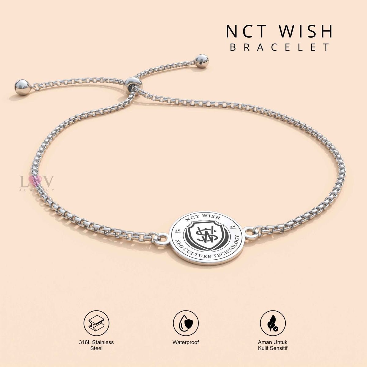 Gelang NCT Dream WayV NCT Wish NCT 127 Kpop Merchandise friendship Idol Haechan Jeno Serut - NCTzen Bracelet