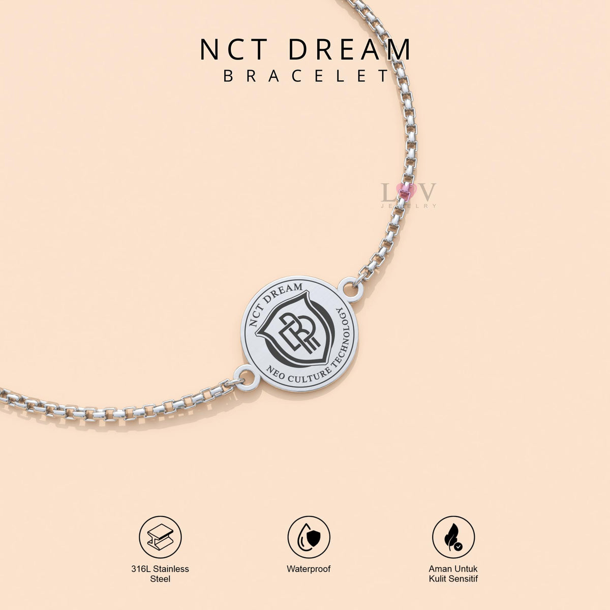 Gelang NCT Dream WayV NCT Wish NCT 127 Kpop Merchandise friendship Idol Haechan Jeno Serut - NCTzen Bracelet