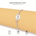 Gelang Baemon Monstiez Serut Bracelet Kpop Stainless Steel Anti Karat - Babymonster Bracelet