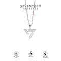 Kalung Logo Seventeen Kpop Carat Stainless Steel Anti Karat Aksesoris Kpopers - Seventeen Necklace
