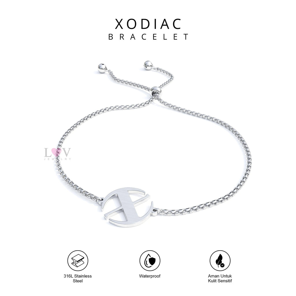 Gelang XODIAC X-Bliss Glowy Day Inspired Bracelet Aksesoris Stainless Anti Karat Korean Style Kpopers - Xodiac Bracelet