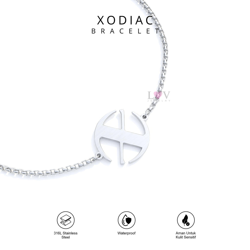 Gelang XODIAC X-Bliss Glowy Day Inspired Bracelet Aksesoris Stainless Anti Karat Korean Style Kpopers - Xodiac Bracelet
