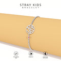 Gelang Stray Kids STAY Back Door Bracelet Kpop Stainless Anti Karat Aksesoris Unisex - Stray Kids Bracelet