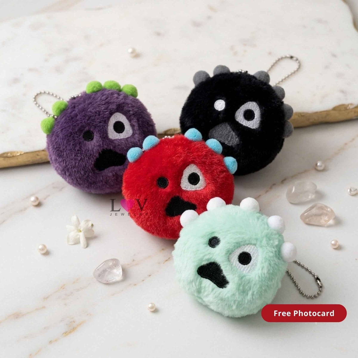 Birthday Cortis Plush Ball Doll Keychain Boneka Poyoyoi Acai Greengreen TNT Redred Gantungan Tas Lucu Imut Aesthetic Lembut - Cortis Ball
