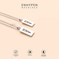 Kalung Enhypen Logo Kpop EN Aksesori Engene Gift Lucu Bias Kpop Vibes Trendy Stainless 316L Anti Karat - Enhypen Necklace