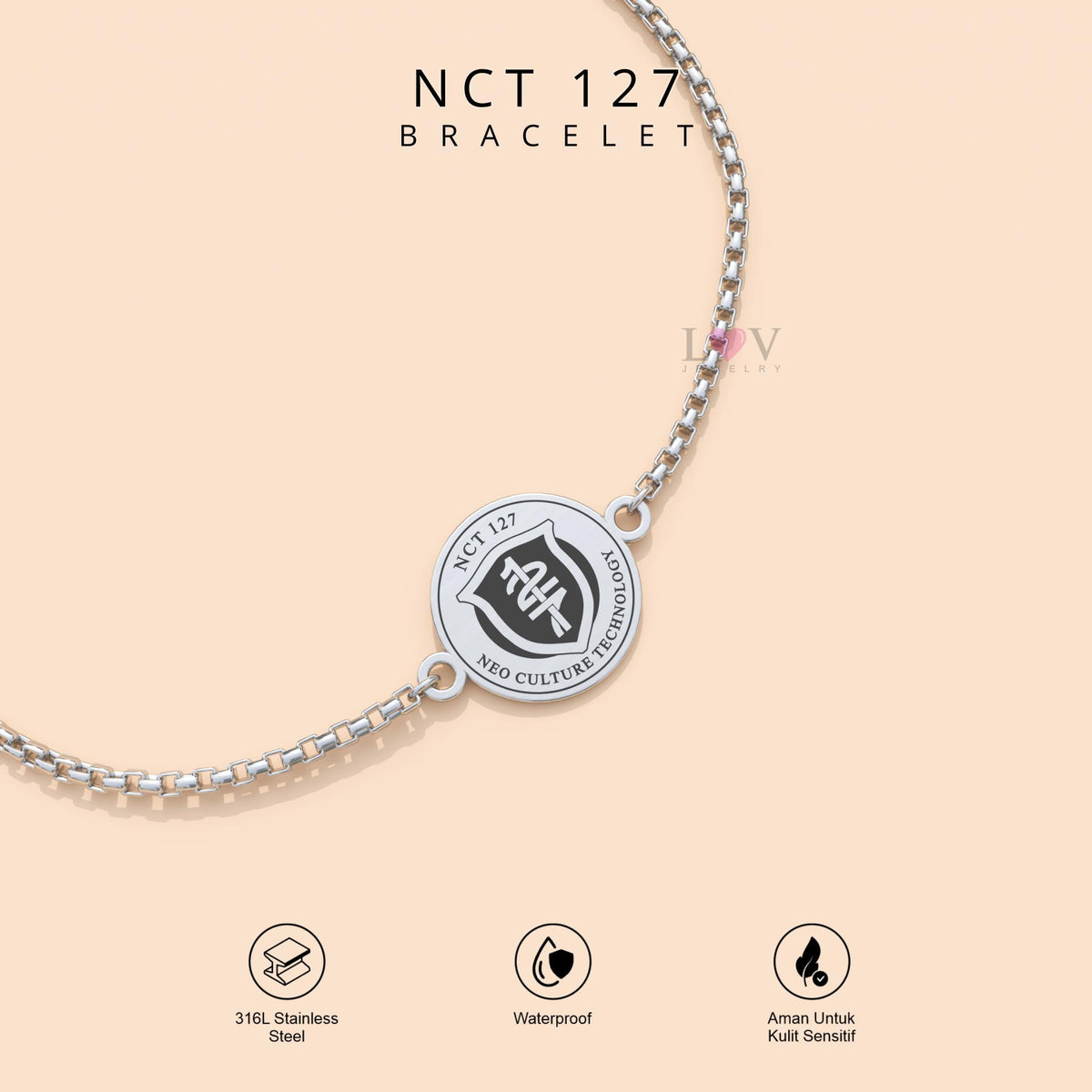 Gelang NCT Dream WayV NCT Wish NCT 127 Kpop Merchandise friendship Idol Haechan Jeno Serut - NCTzen Bracelet